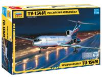Самолет "Ту-154М" 7004