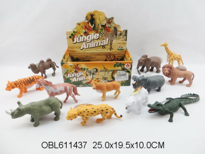 животные дикие 12 шт/коробка;АРТY588-1;133296;24К;2БЛОК