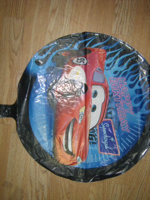 K Круг Л 18 С Днем Рождения Тачки 18"/45см