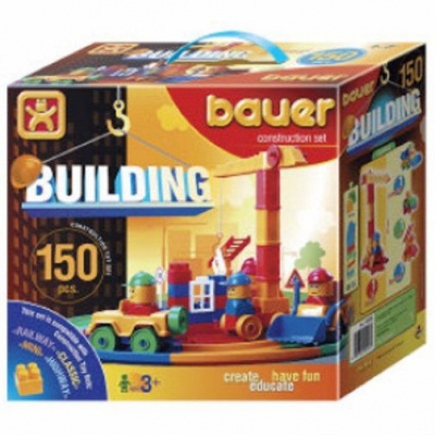 Конструктор Bauer серии Стройка 150 эл. (в коробке) 202