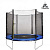Батут DFC Trampoline Fitness 6 футов c сеткой (183см) 6FT-TR-E
