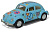 1:32 1967 Volkswagen Classical Beetle раскрашенный