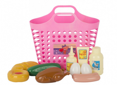 Игровой набор «Продуктовая корзинка» (12 пр.) У893