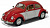 1:32 1967 Volkswagen Classical Beetle крашенные двери 5373DKT