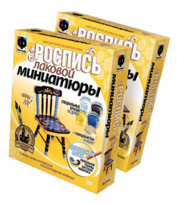 Лаковая миниатюра №7. Стул арт. 708007